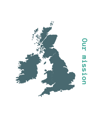 Our mission UK map