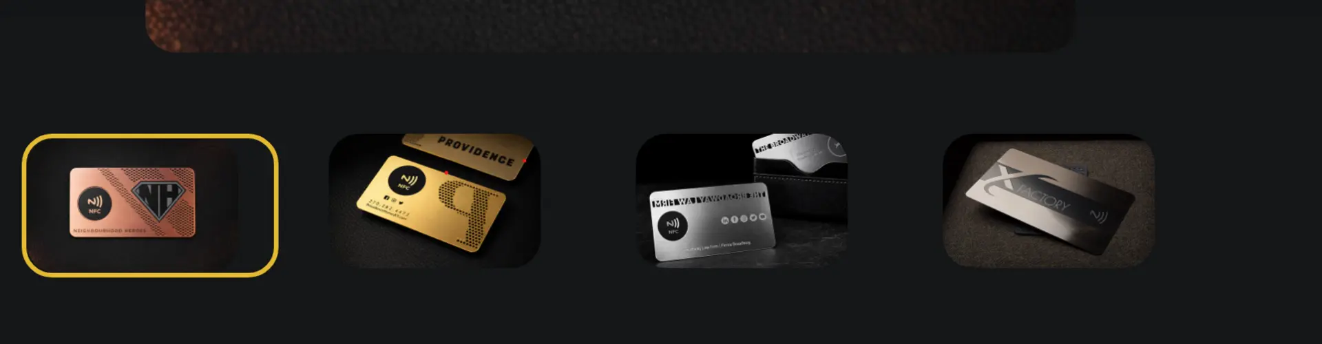 Metallic Cards cover