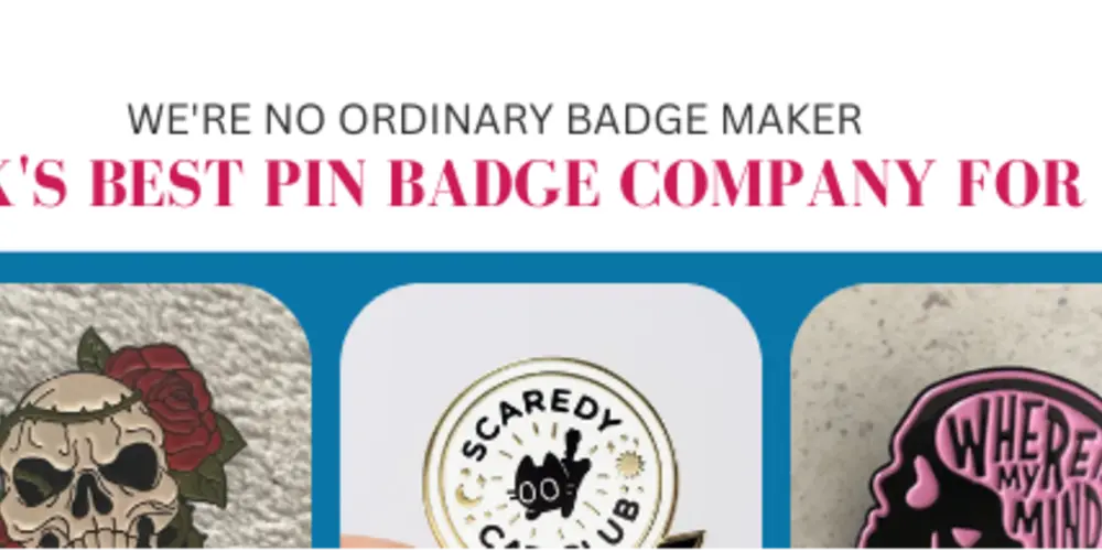 Customised Enamel Pin Badges UK