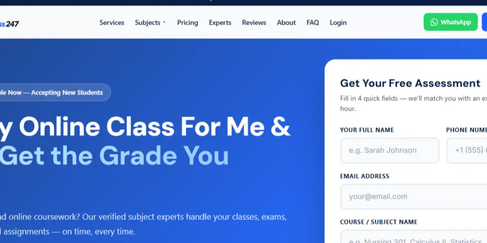 Take My Class 24/7